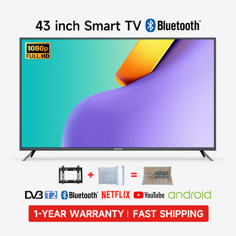 24/40/55 Inch Digital Android 14.0 TV/WiFi/Netflix/YouTube/MYTV/DVB-T2