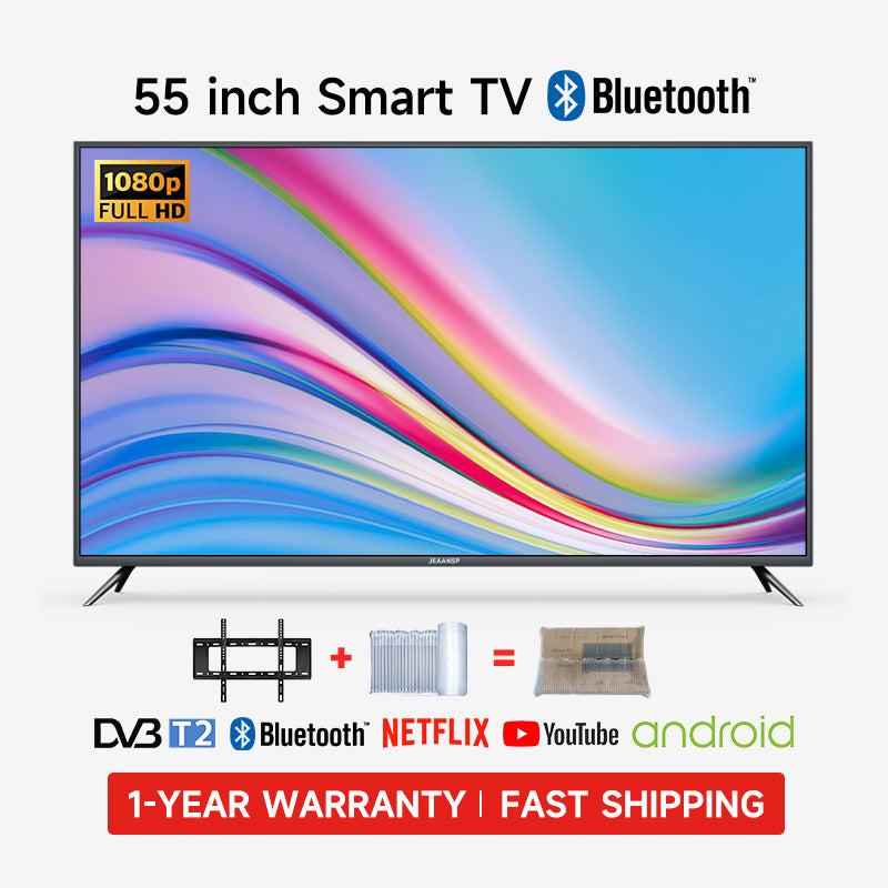 24/40/55 Inch Digital Android 14.0 TV/WiFi/Netflix/YouTube/MYTV/DVB-T2