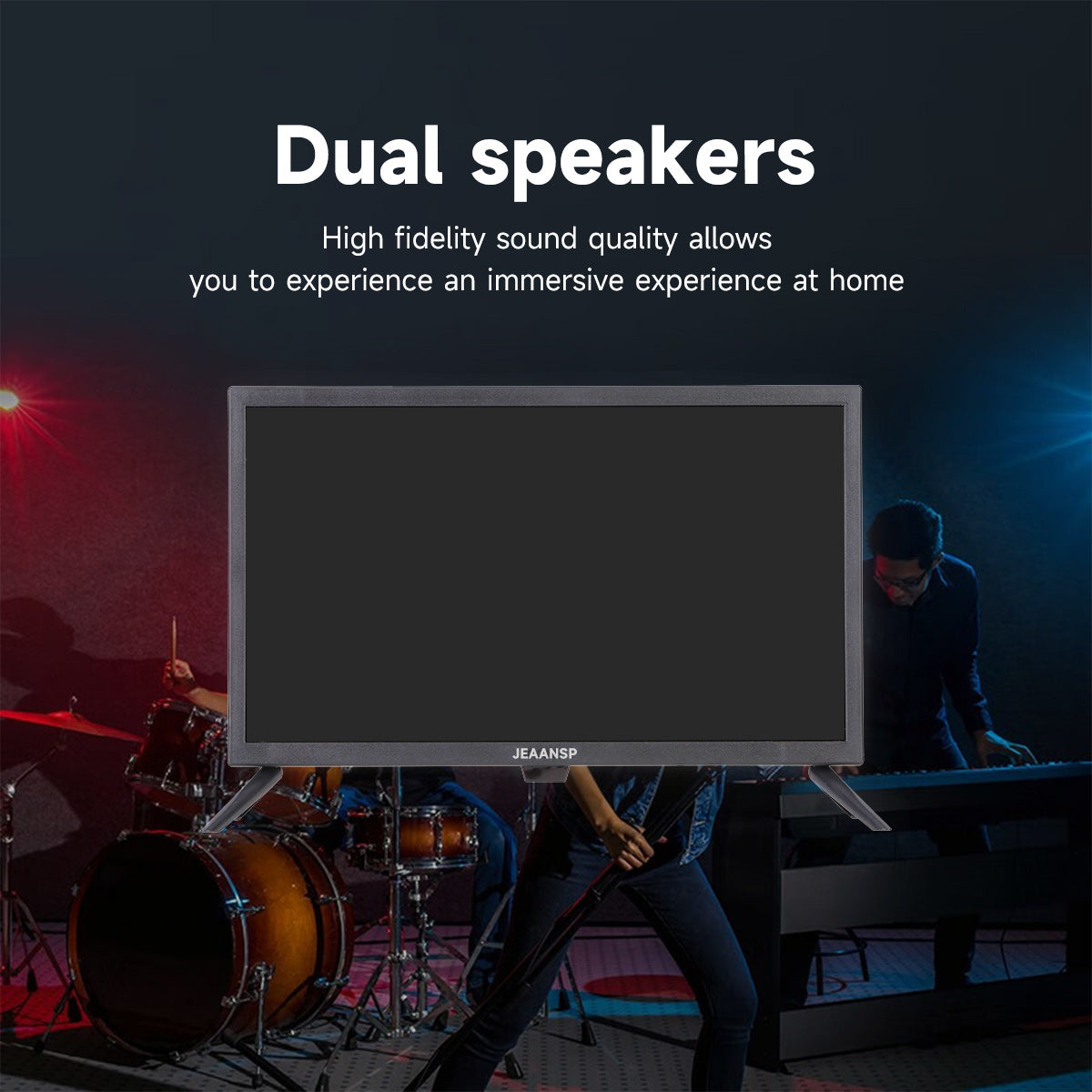 JEAANSP Murah Digital TV HD 1080P DTV MYTV Smart TV (Aksesori pagpipilian)