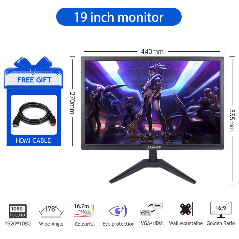 JEAANSP Full HD  Gaming Monitor