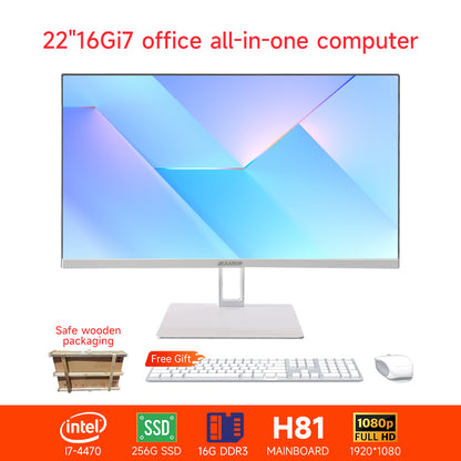 【All in one PC】 22" 24" All in one desktops pc UltraSlim i5-i7 8/16GB RAM  256GB SSD