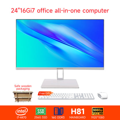 【All in one PC】 22" 24" All in one desktops pc UltraSlim i5-i7 8/16GB RAM  256GB SSD