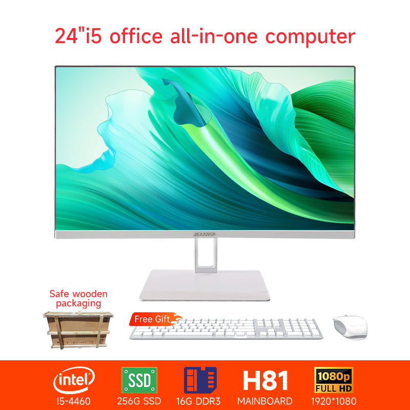 【All in one PC】 22" 24" All in one desktops pc UltraSlim i5-i7 8/16GB RAM  256GB SSD