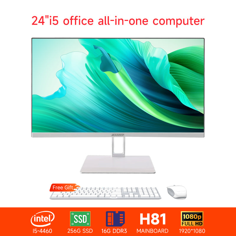 【All in one PC】 22" 24" All in one desktops pc UltraSlim i5-i7 8/16GB RAM  256GB SSD