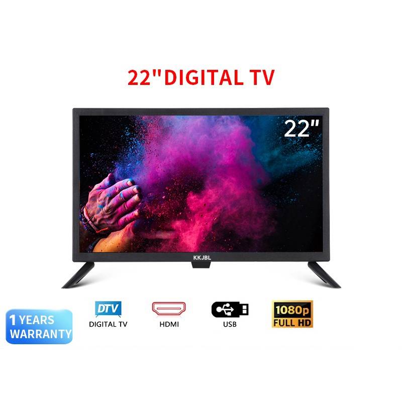 JEAANSP Digital Television Full HD LED+Android Smart 4K TV Box & Free Wall Bracket