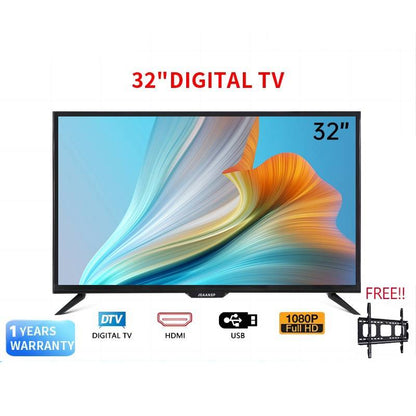 JEAANSP Murah Digital TV HD 1080P DTV MYTV Smart TV (Aksesori pilihan)