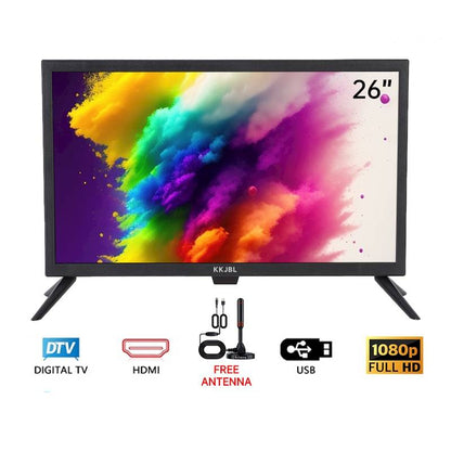 JEAANSP Murah Digital TV HD 1080P DTV MYTV Smart TV (Aksesori pilihan)