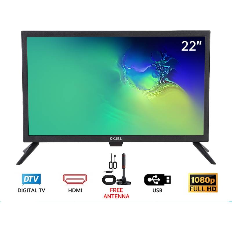 JEAANSP Murah Digital TV HD 1080P DTV MYTV Smart TV (Aksesori pilihan)