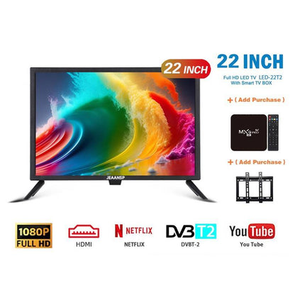 JEAANSP Murah Digital TV HD 1080P DTV MYTV Smart TV (Aksesori pilihan)