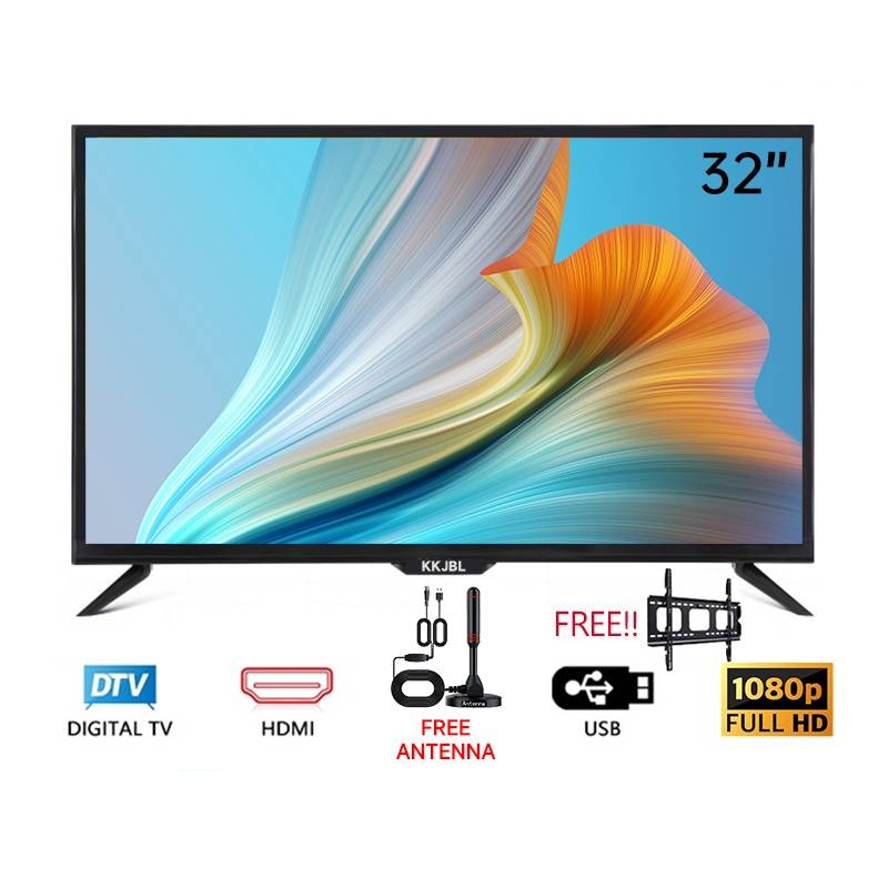 JEAANSP Murah Digital TV HD 1080P DTV MYTV Smart TV (Aksesori pilihan)