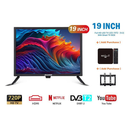 JEAANSP Murah Digital TV HD 1080P DTV MYTV Smart TV (Aksesori pilihan)